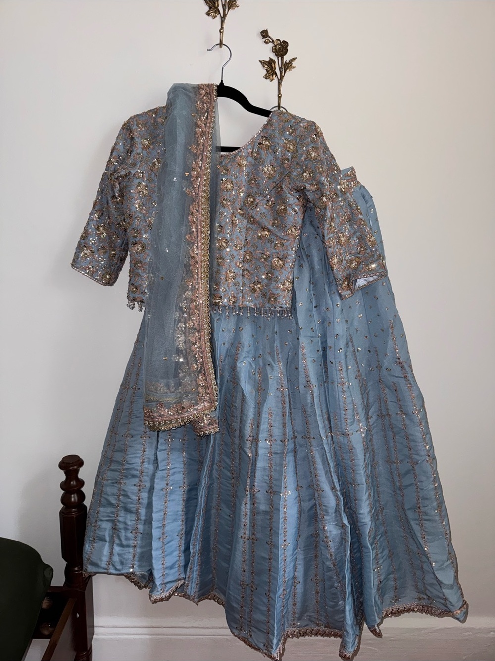 Light Blue Lehenga